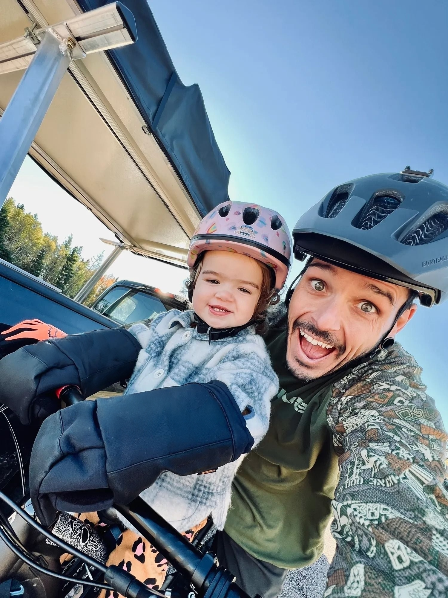 LilRider Handlebar Hand Warmers (Winter Edition)